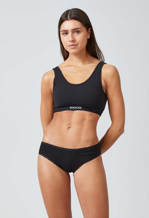 Image du produit Snocks Brazilian Slips mit Spitze (S, Lot de 3)