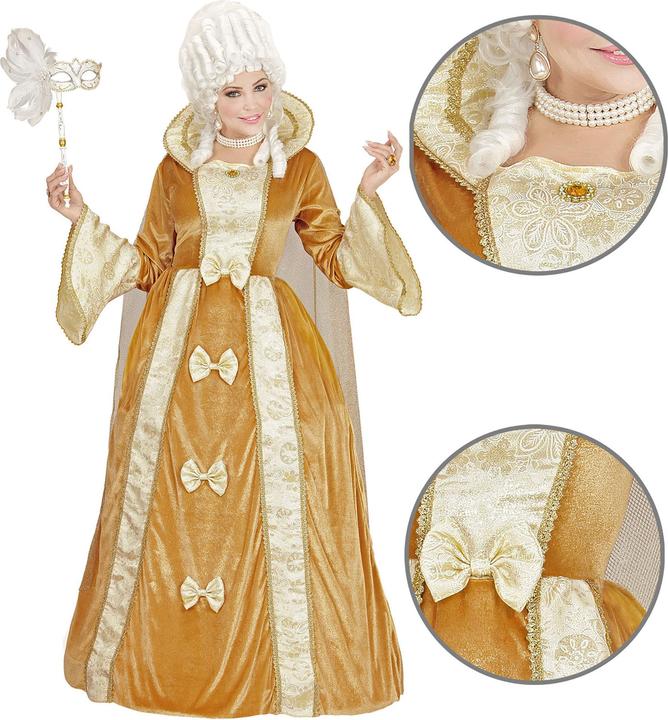 Produktbild Widmann Venezianische Edeldame mit Kleid mit Reifunterrock, Umhang (S)