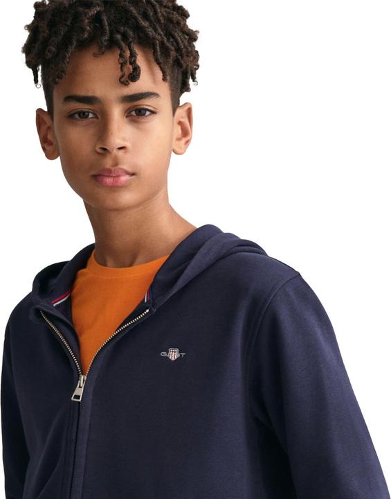 Actual product image GANT Shield Full Zip Hoodie (122)