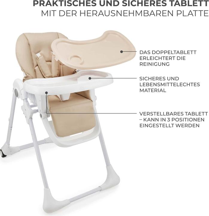 Immagine prodotto KinderKraft seggiolone TUMMIE BEIGE (Seggiolone)