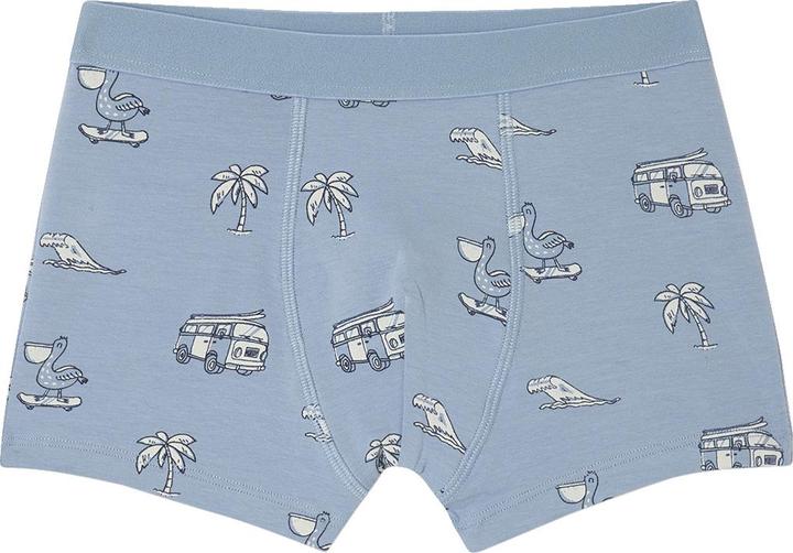 Immagine prodotto Vertbaudet Bio-Kollektion: 5er-Pack Jungen Stretch-Boxershorts (128, Confezione da 5 pezzi)