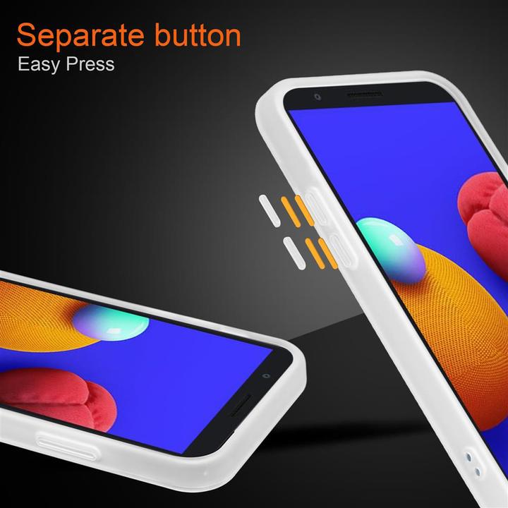 Actual product image Cadorabo Hybrid Matt Cover (Samsung Galaxy A01 Core)