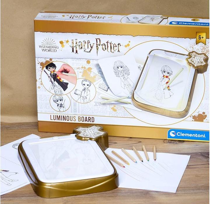 Actual product image Clementoni Harry Potter light up drawing board