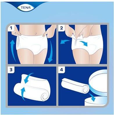 Image du produit Tena Pantalon Plus XL (12 x, Large)