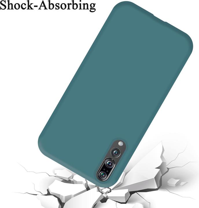 Productafbeelding Cadorabo TPU Liquid Silicone Case Cover (Huawei P20 Pro, Huawei P20 Plus)