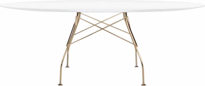 Produktbild Kartell Glossy Ovaltisch (194 x 120 x 72 cm)