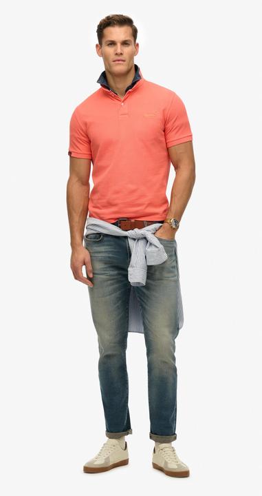 Actual product image Superdry Vint Destroy Polo (M)
