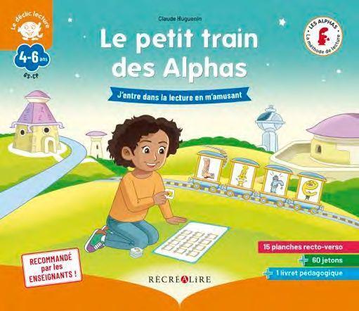 Actual product image Le petit train des Alphas : je forme mes premiers mots (French, Claude Huguenin, 2022)