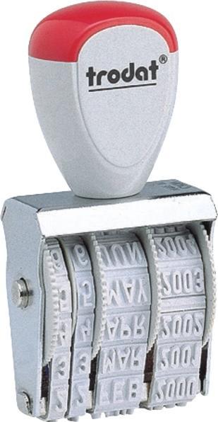 Produktbild Trodat Datumsstempel Classic 1000 Abmessung der Stempelfläche: 20 x 3 mm ( Ausführung der Drucktexte: Mo...