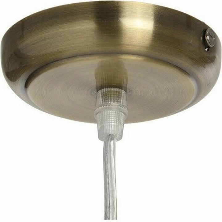 Image du produit Home Works Hill Interiors Lampe suspendue Cône en verre (E27, 40 lm)