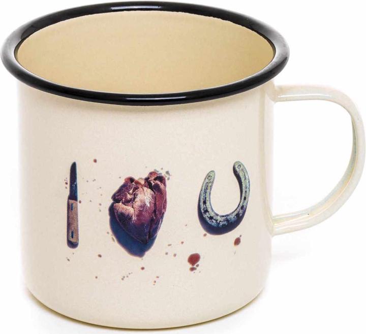Produktbild Seletti Enamel Mugs Toiletpaper Tasse (1 x)