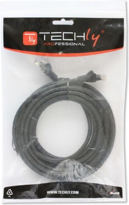 Immagine prodotto Techly Cavo di rete Patch in CCA Cat.5E Nero UTP 1,5m ICOC CCA5U-015-BKT (U/UTP, CAT5e, 1.50 m)