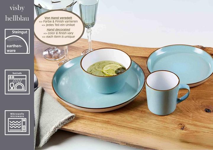 Actual product image Ritzenhoff & Breker Visby Speiseteller (4 x, 26.50 cm)