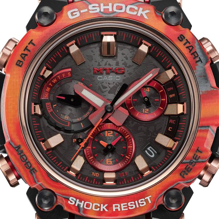 Produktbild G-Shock MTG-B3000FR-1AER (Uhr mit Schmuckstein, Funkuhr, Chronograph, 51.90 mm)