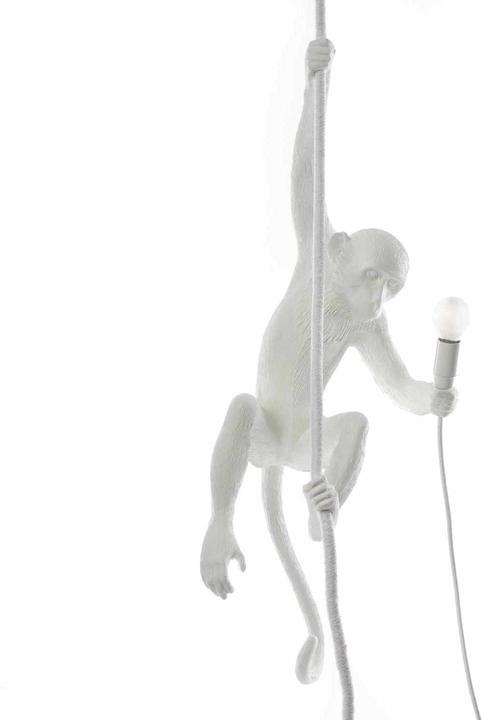 Image du produit Seletti Monkey Lamp White Lampe à Led (120 lm, E14)