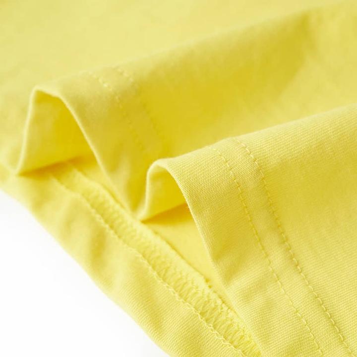Immagine prodotto VidaXL Maglietta per bambini giallo 92,Materiale: 100 % cotone,Colore (92)