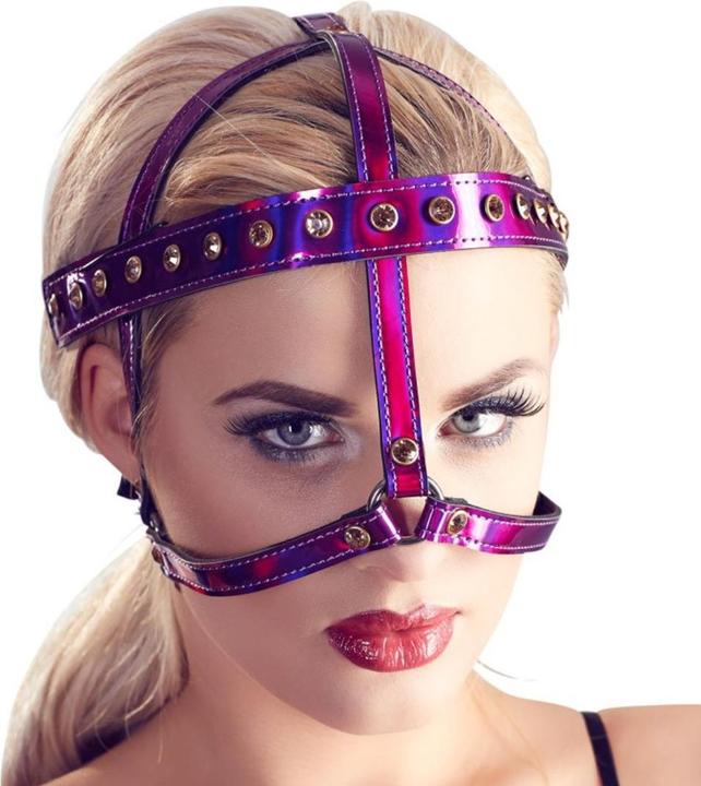 Actual product image Bad Kitty Head harness