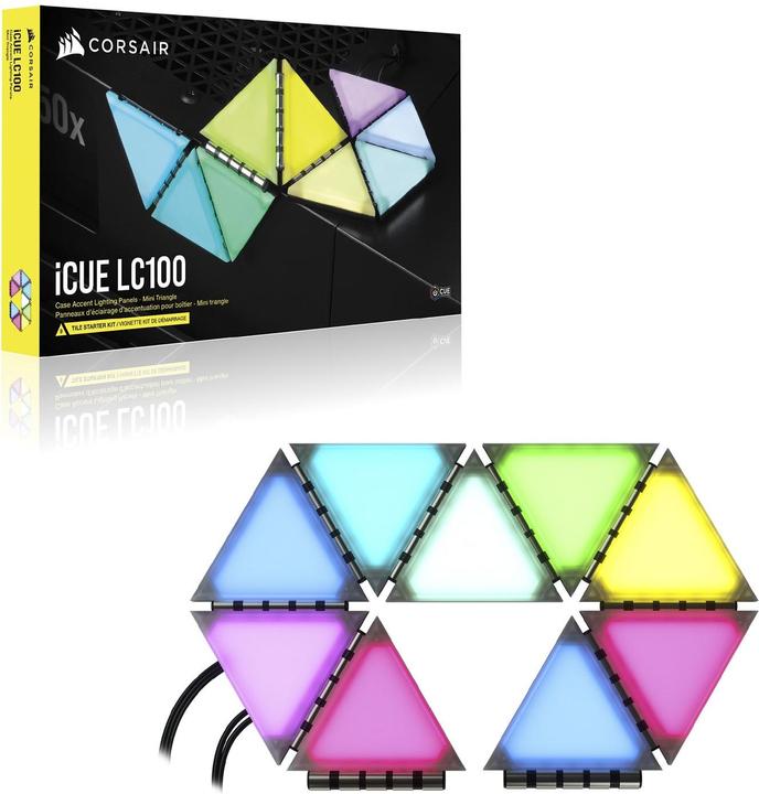 Image du produit Corsair Kit de démarrage pour étui intelligent iCUE LC100 (Multicolore)
