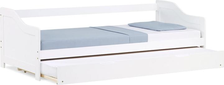 Actual product image Floki24 Children's bed Functional bed Youth bed Pull-out bed Bunk bed Guest bed - white, 90 x 200 cm (90 x 200 cm)