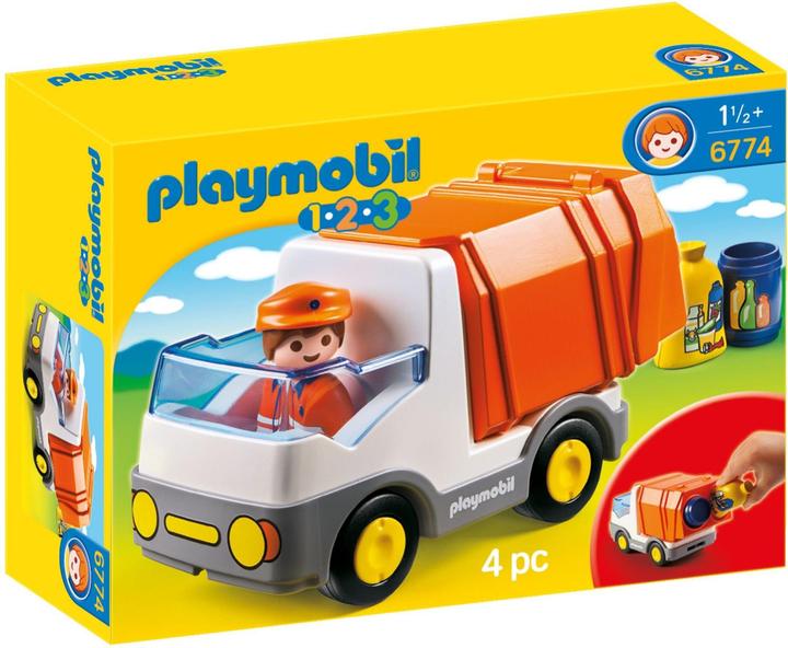 Playmobil Camion à ordures (6774, Playmobil 1.2.3)