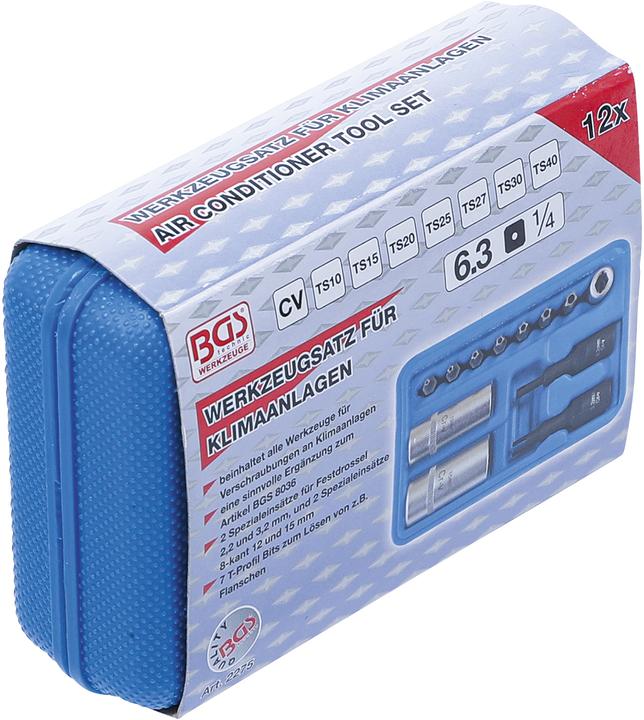 Image du produit BGS Jeu de douilles spéciale air conditionnée