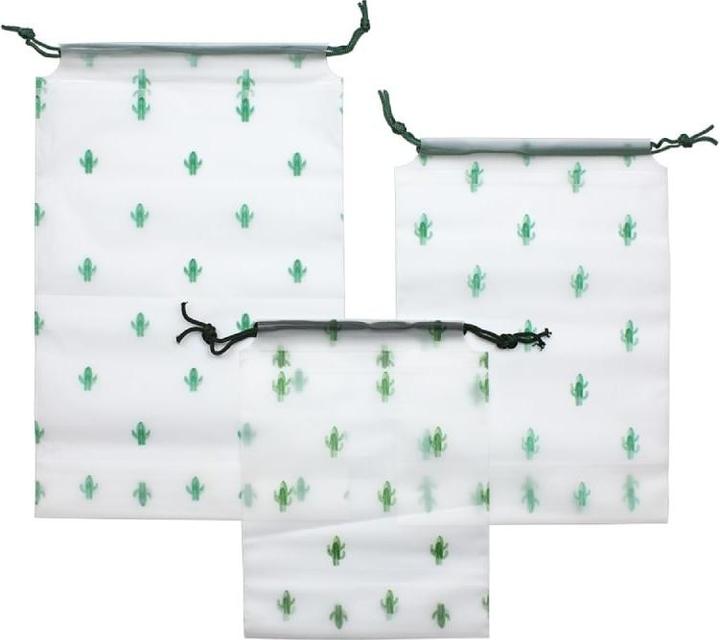 JTI Storage bag in a 3-pack, cactus