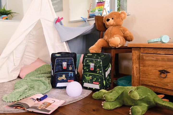 Actual product image Step by Step satchel set SPACE Shine "Dino Night", 5 pieces (20 l)