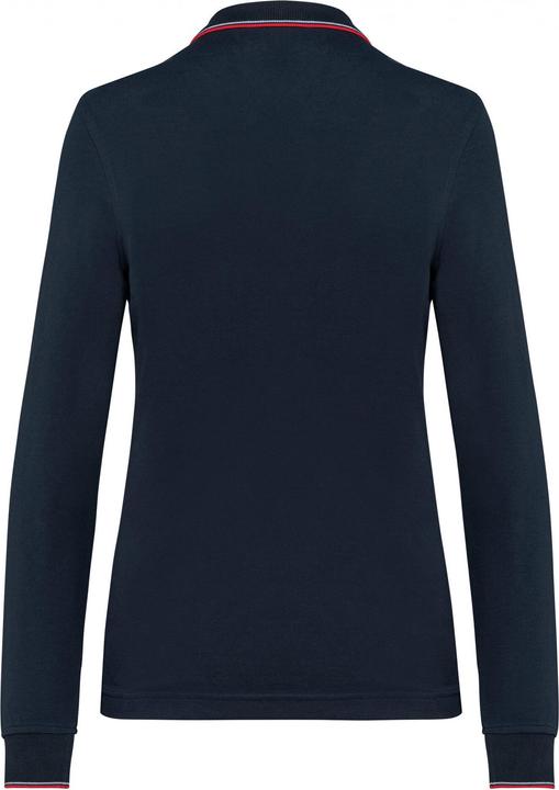 Actual product image Kariban Women's long-sleeved pique polo shirt (XS)