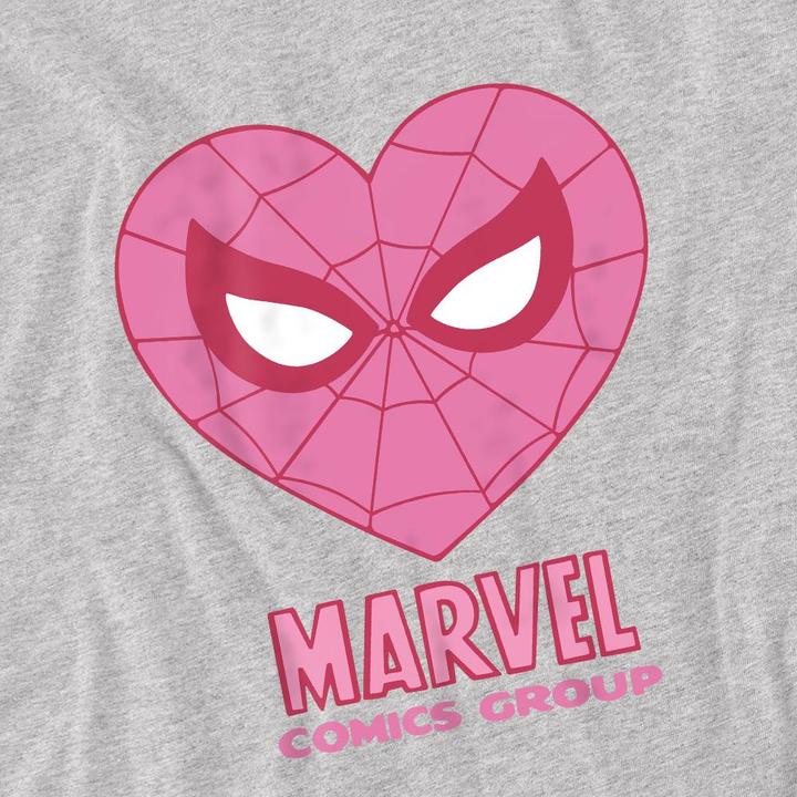 Actual product image Spiderman Childrens/Kids Heart T-Shirt (152, 158)