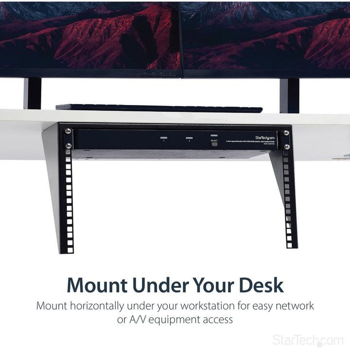 Produktbild StarTech 6u Wall Mount Rack Bracket