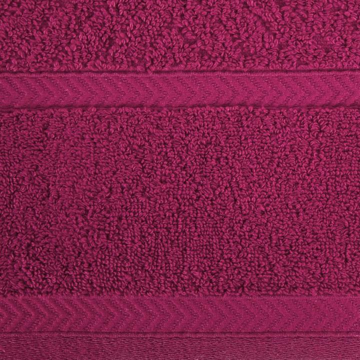 Actual product image Eurofirany REINA LINE cotton towel with zigzag pattern and smooth edge, 500 g/m2, 50 x 90 cm (50 x 90 cm)