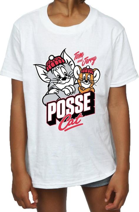 Immagine prodotto Tom & Jerry Posse Cat Maglietta Ragazze (116)
