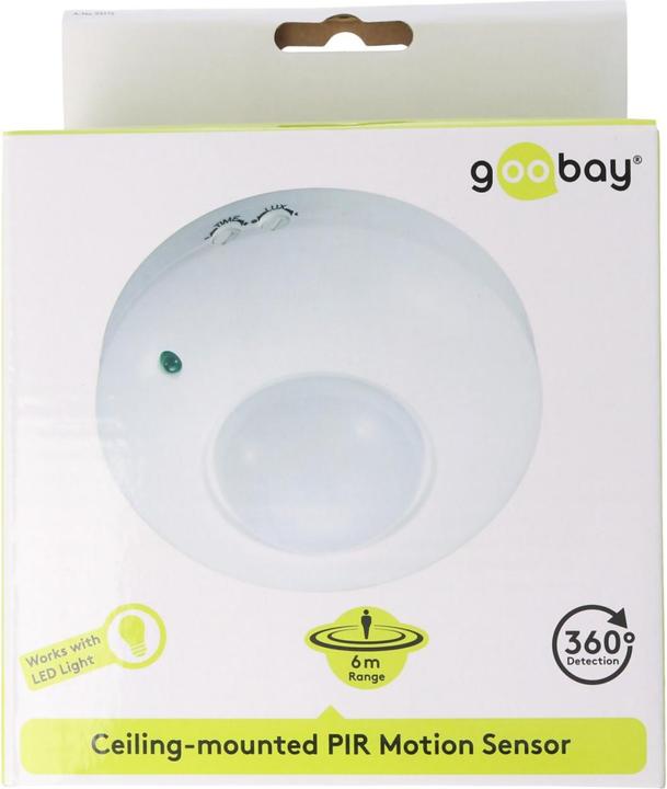 Immagine prodotto Goobay Rilevatore di movimento (6 m)