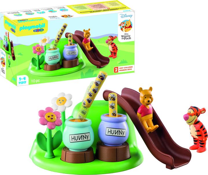 Actual product image Playmobil 1.2.3 & Disney: Winnies & Tiggers Bee Garden (71317, Playmobil 1.2.3)