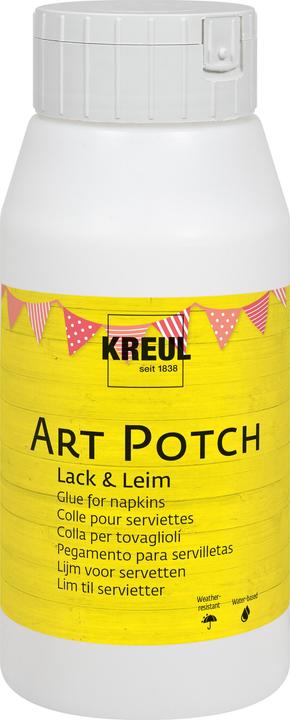 Produktbild Kreul Art Potch Lack & Leim 750 ml Flasche (Durchsichtig, 750 ml)