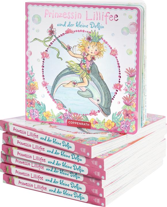 Immagine prodotto Prinzessin Lillifee und der kleine Delfin (Pappbilderbuch) (Tedesco)