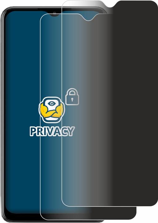 Image du produit BROTECT Film anti-regards Anti-Spy Privacy Film de protection contre la lumière bleue (2 pièce(s), Samsung Galaxy M12)