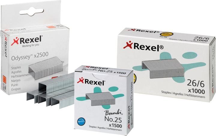 Actual product image Rexel Staples No. 25 (2500 x)