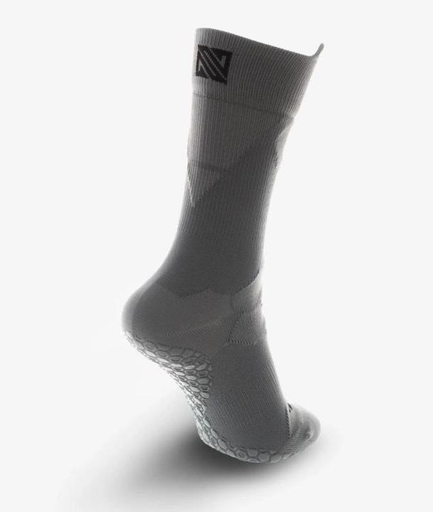 Actual product image NovoSoxx Fussballsocken Gr. 42-47 Grip Socken Fussball Strümpfe GripSoxx Grau (42 - 47)