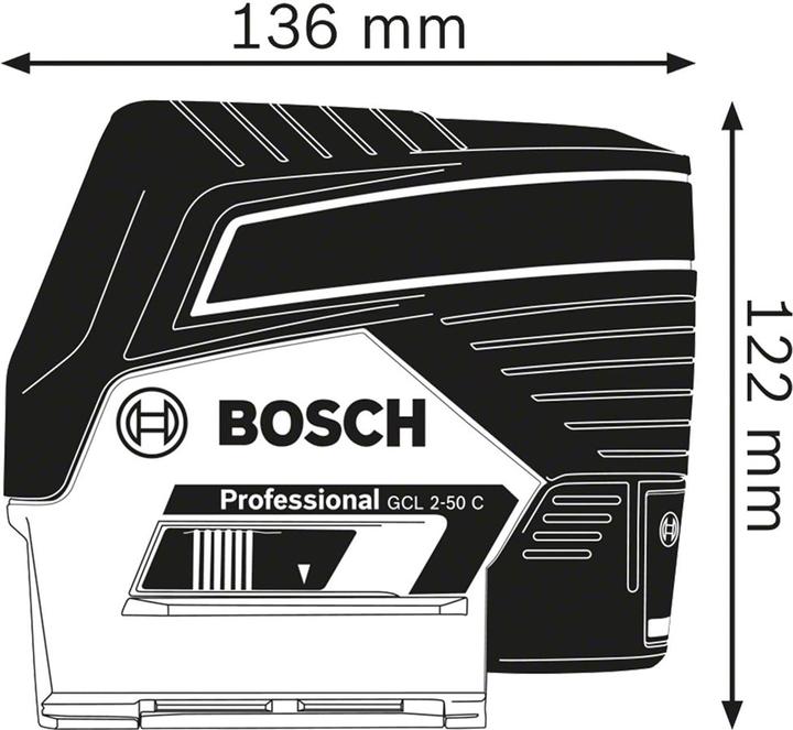 Actual product image Bosch Professional Gcl 2-50 C