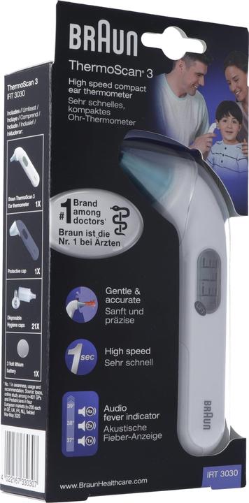 Image du produit Braun ThermoScan 3 IRT3030 (Auriculaire)