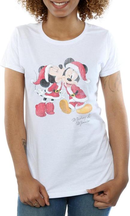 Produktbild Disney Mickey And Minnie Christmas Kiss TShirt (XL)