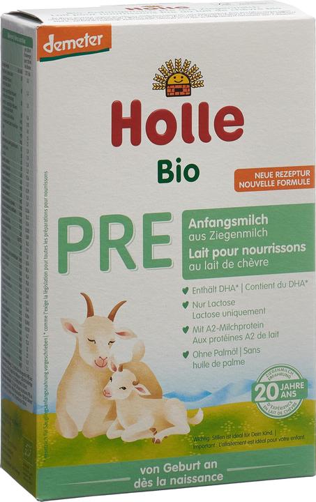 Image du produit Holle Lait de départ biologique PRE au lait de chèvre (462 g, dès la naissance)