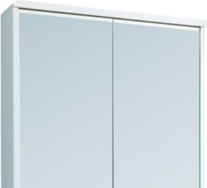 Produktbild Geberit Ifö Option spejlskab bas 60 hv - hvid med led belysning dk