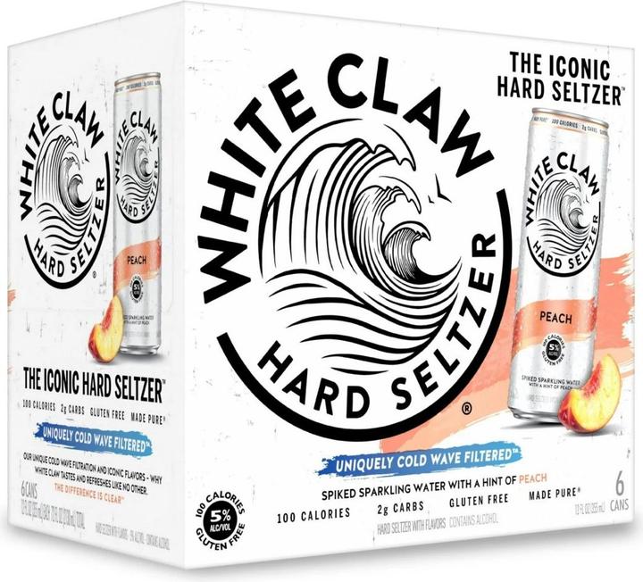 Immagine prodotto White Claw Cassa di pesche / (24 x 35,5 cl)