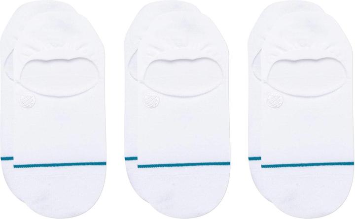 Image du produit Stance Chaussettes Icon No Show Blanc pack de 3 (Lot de 3, 38 - 42)
