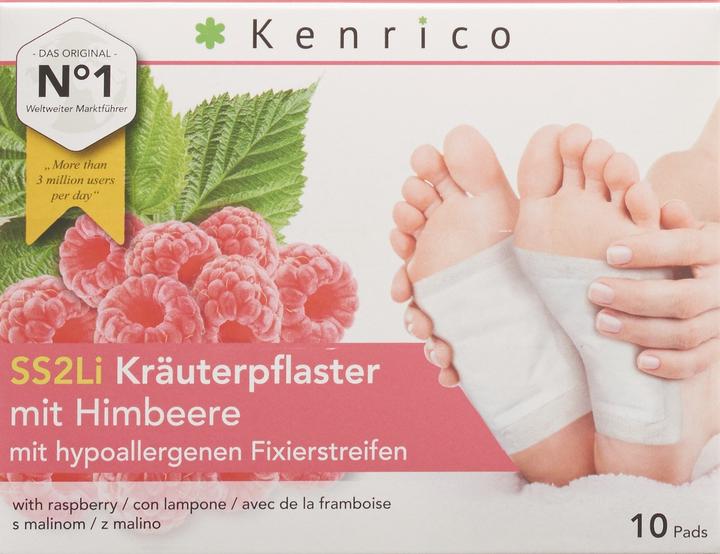 Actual product image Kenrico Herbal patch with raspberry plant (10 x)