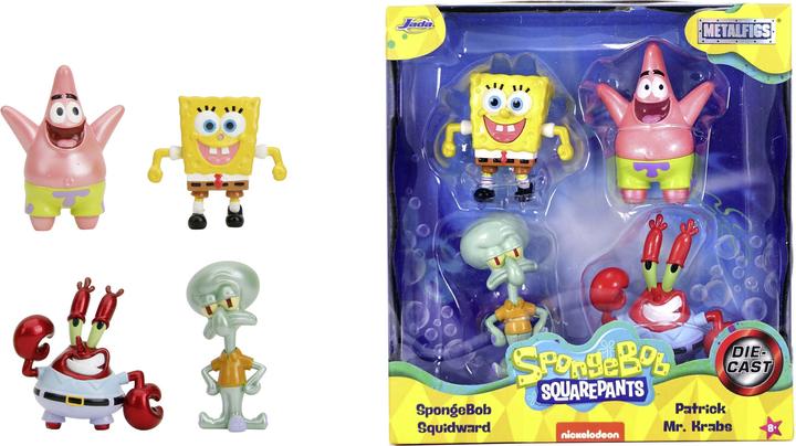 Image du produit Jada Sponge Bob 4-Pack