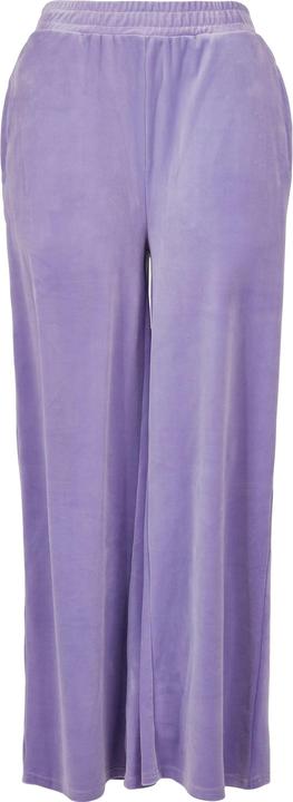 Actual product image Urban Classics Ladies High Waist Straight Velvet Sweatpants (4XL)