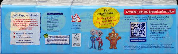 Image du produit dm SauBär Mouchoirs Pocket 4 plis (10x10 pcs)